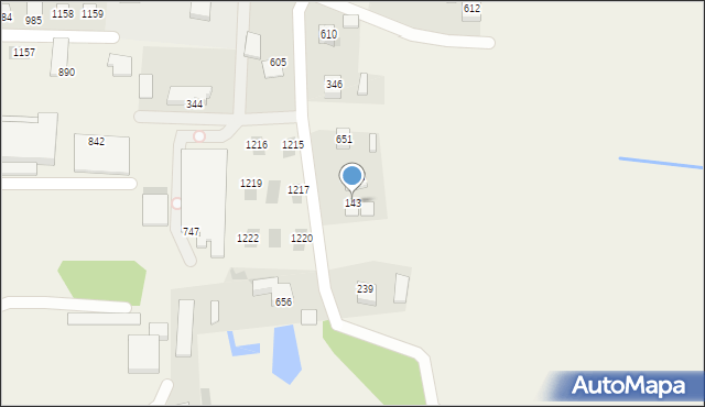 Wola Batorska, Wola Batorska, 143, mapa Wola Batorska