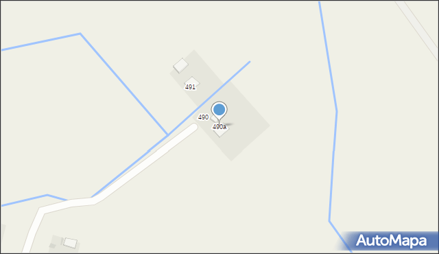 Wola Batorska, Wola Batorska, 490a, mapa Wola Batorska
