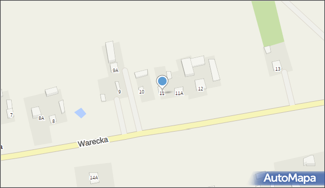 Wola Boglewska, Wola Boglewska, 11, mapa Wola Boglewska