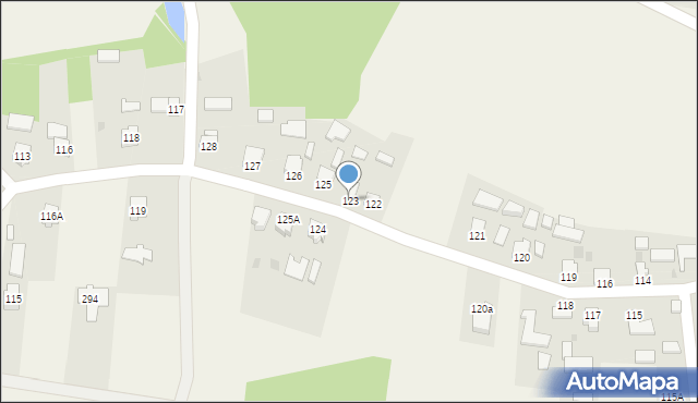 Wola Buchowska, Wola Buchowska, 123, mapa Wola Buchowska