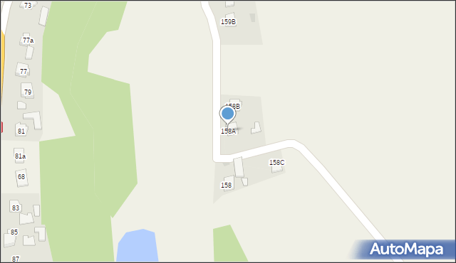 Wola Buchowska, Wola Buchowska, 158A, mapa Wola Buchowska