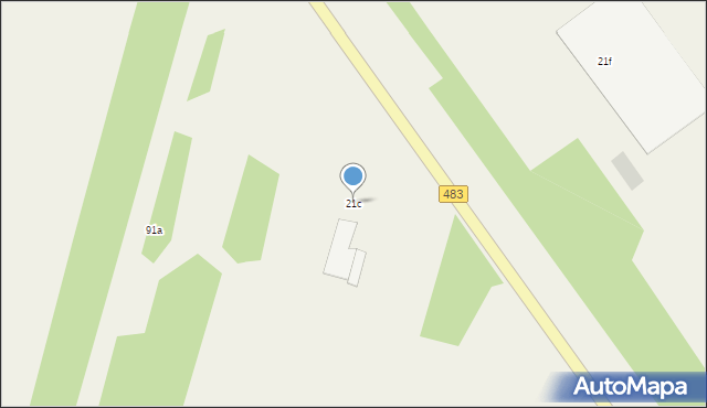 Wola Buczkowska, Wola Buczkowska, 21c, mapa Wola Buczkowska