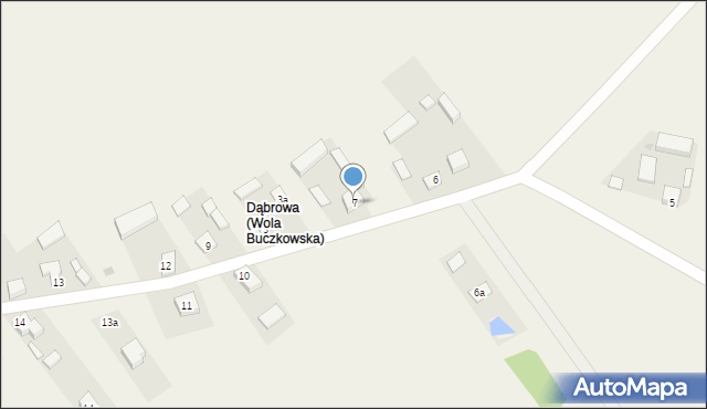 Wola Buczkowska, Wola Buczkowska, 7, mapa Wola Buczkowska