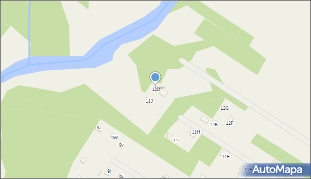 Wola Chodkowska, Wola Chodkowska, 12D, mapa Wola Chodkowska