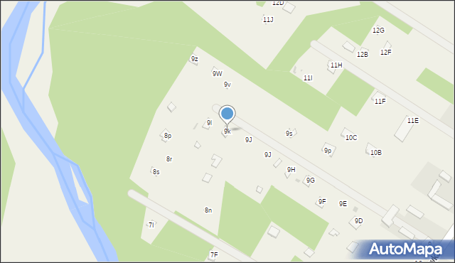 Wola Chodkowska, Wola Chodkowska, 9k, mapa Wola Chodkowska