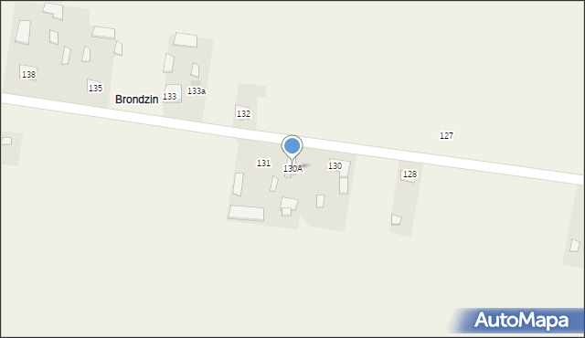 Wola Chomejowa, Wola Chomejowa, 130A, mapa Wola Chomejowa