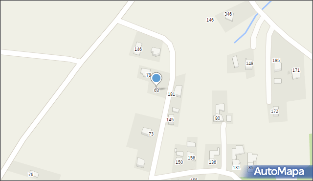 Wola Cieklińska, Wola Cieklińska, 63, mapa Wola Cieklińska