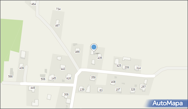 Wola Dębińska, Wola Dębińska, 498, mapa Wola Dębińska