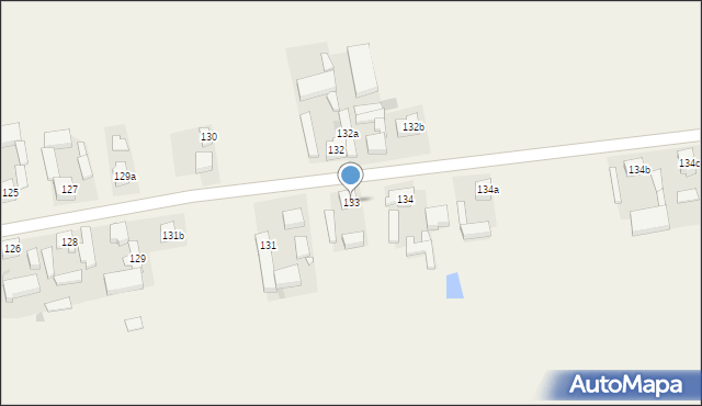 Wola Droszewska, Wola Droszewska, 133, mapa Wola Droszewska