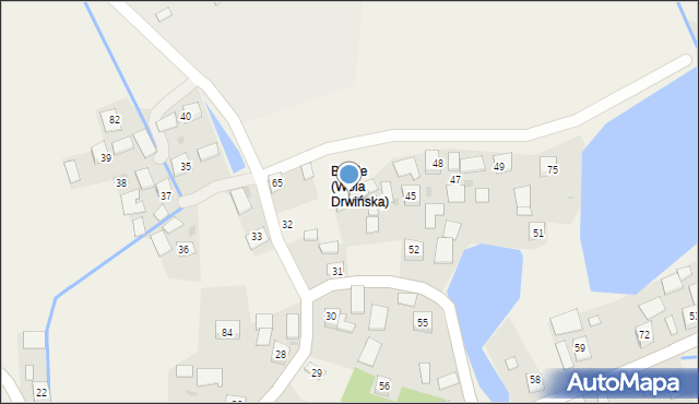 Wola Drwińska, Wola Drwińska, 46, mapa Wola Drwińska
