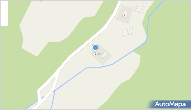 Wola Górzańska, Wola Górzańska, 2, mapa Wola Górzańska