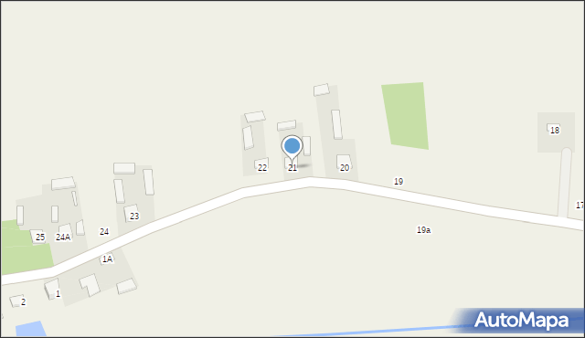 Wola Gródecka-Kolonia, Wola Gródecka-Kolonia, 21, mapa Wola Gródecka-Kolonia