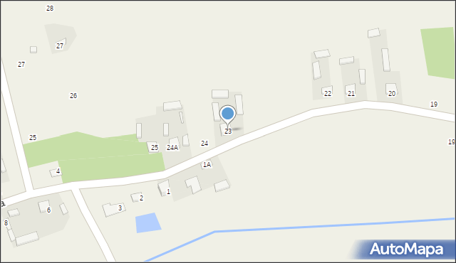 Wola Gródecka-Kolonia, Wola Gródecka-Kolonia, 23, mapa Wola Gródecka-Kolonia