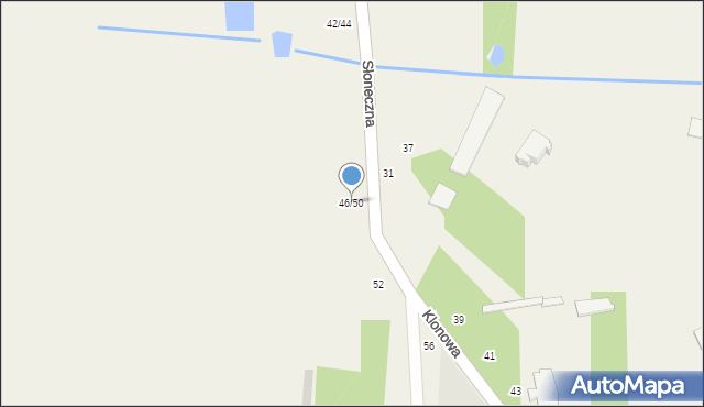 Wola Hankowska, Wola Hankowska, 46/50, mapa Wola Hankowska