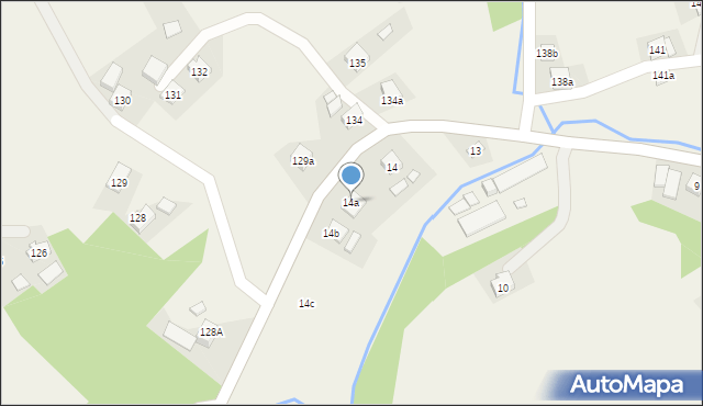 Wola Jasienicka, Wola Jasienicka, 14a, mapa Wola Jasienicka