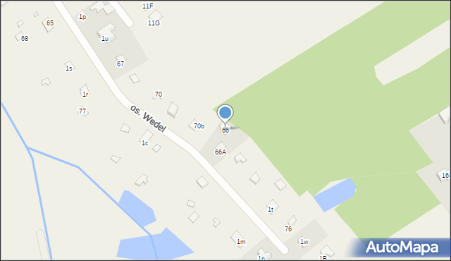 Wola Karczewska, Wola Karczewska, 66, mapa Wola Karczewska