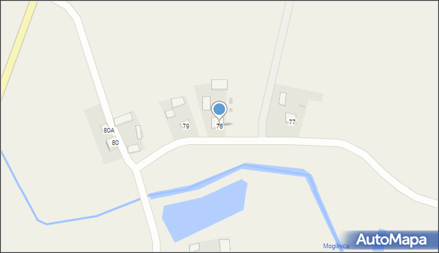 Wola Korybutowa Druga, Wola Korybutowa Druga, 78, mapa Wola Korybutowa Druga
