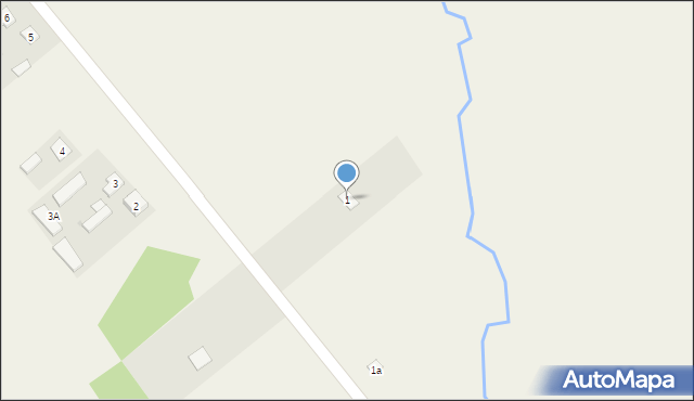 Wola Korycka Dolna, Wola Korycka Dolna, 1, mapa Wola Korycka Dolna
