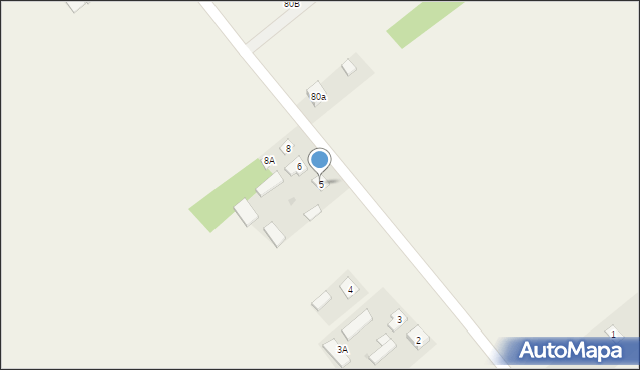 Wola Korycka Dolna, Wola Korycka Dolna, 5, mapa Wola Korycka Dolna