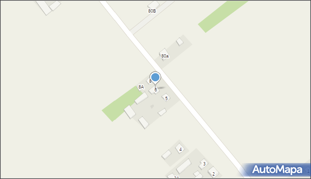 Wola Korycka Dolna, Wola Korycka Dolna, 6, mapa Wola Korycka Dolna