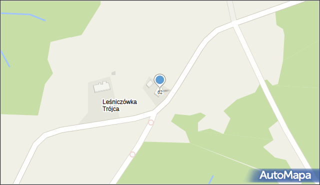 Wola Korzeniecka, Wola Korzeniecka, 62, mapa Wola Korzeniecka