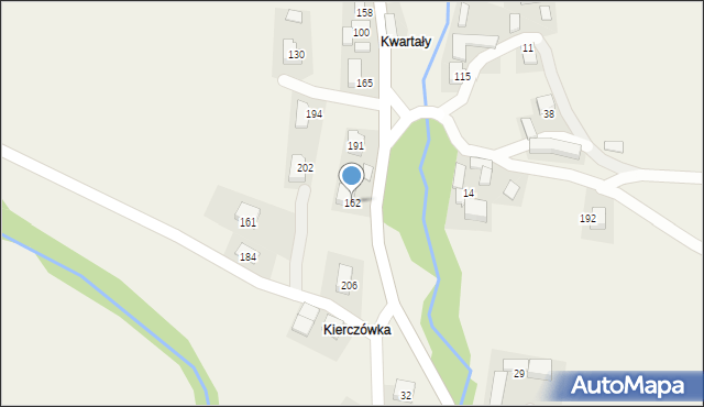 Wola Kosnowa, Wola Kosnowa, 162, mapa Wola Kosnowa