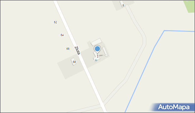 Wola Krakowiańska, Wola Krakowiańska, 1, mapa Wola Krakowiańska