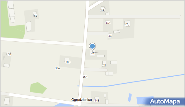 Wola Krobowska, Wola Krobowska, 46, mapa Wola Krobowska