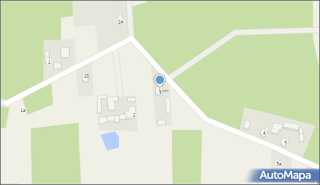 Wola Kruszyńska, Wola Kruszyńska, 3, mapa Wola Kruszyńska