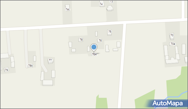 Wola Łagowska, Wola Łagowska, 77, mapa Wola Łagowska