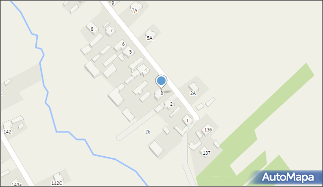 Wola Makowska, Wola Makowska, 3, mapa Wola Makowska