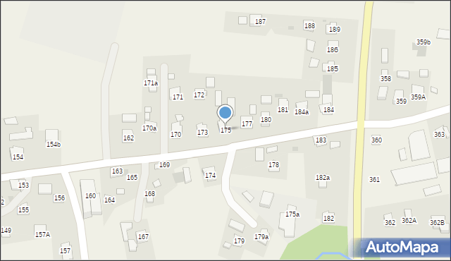 Wola Mała, Wola Mała, 175, mapa Wola Mała