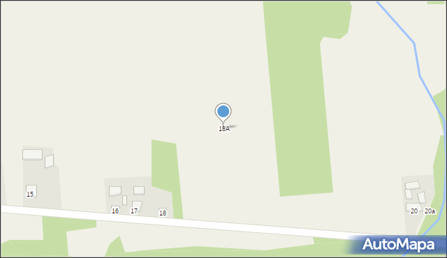 Wola Malkowska, Wola Malkowska, 18A, mapa Wola Malkowska
