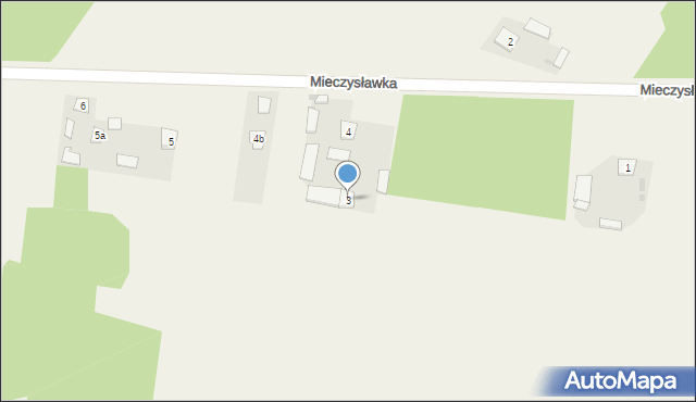 Wola Mieczysławska, Wola Mieczysławska, 3, mapa Wola Mieczysławska