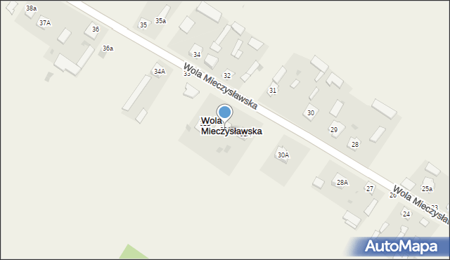 Wola Mieczysławska, Wola Mieczysławska, 32A, mapa Wola Mieczysławska