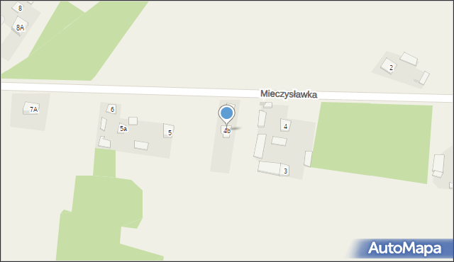 Wola Mieczysławska, Wola Mieczysławska, 4b, mapa Wola Mieczysławska