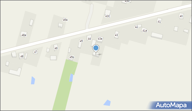 Wola Mikorska, Wola Mikorska, 43a, mapa Wola Mikorska