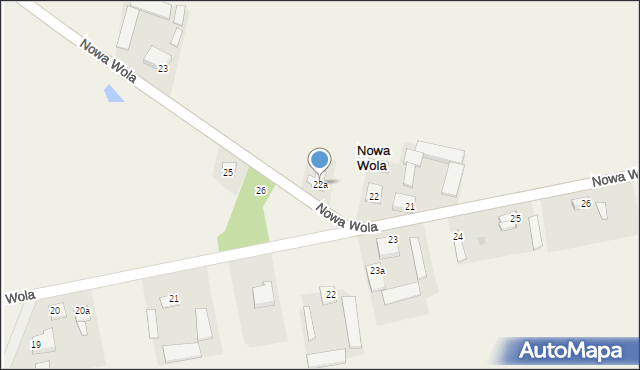 Wola Nakonowska, Wola Nakonowska, 22a, mapa Wola Nakonowska
