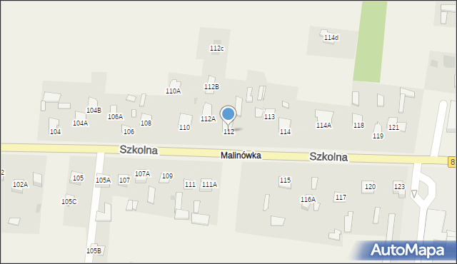 Wola Niemiecka, Wola Niemiecka, 112, mapa Wola Niemiecka