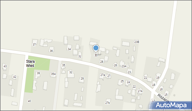 Wola Niemiecka, Wola Niemiecka, 30, mapa Wola Niemiecka