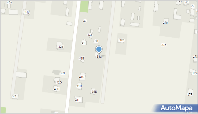 Wola Niemiecka, Wola Niemiecka, 38a, mapa Wola Niemiecka
