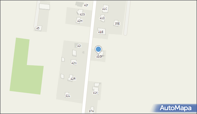 Wola Niemiecka, Wola Niemiecka, 41G, mapa Wola Niemiecka