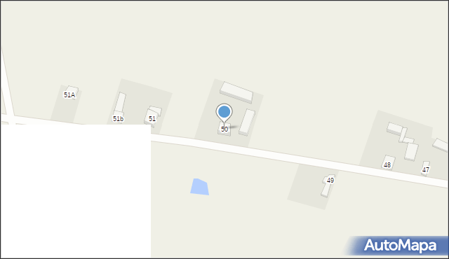 Wola Nowska, Wola Nowska, 50, mapa Wola Nowska