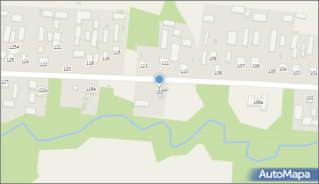 Wola Obszańska, Wola Obszańska, 112, mapa Wola Obszańska