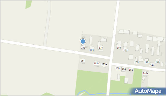 Wola Obszańska, Wola Obszańska, 182, mapa Wola Obszańska