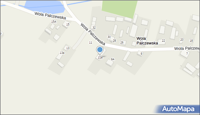 Wola Palczewska, Wola Palczewska, 11a, mapa Wola Palczewska