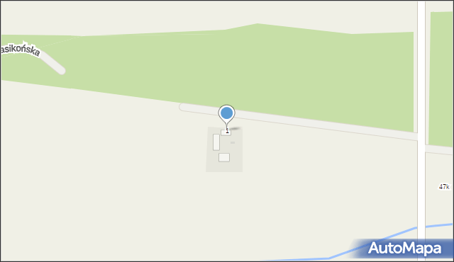 Wola Pasikońska, Wola Pasikońska, 1, mapa Wola Pasikońska