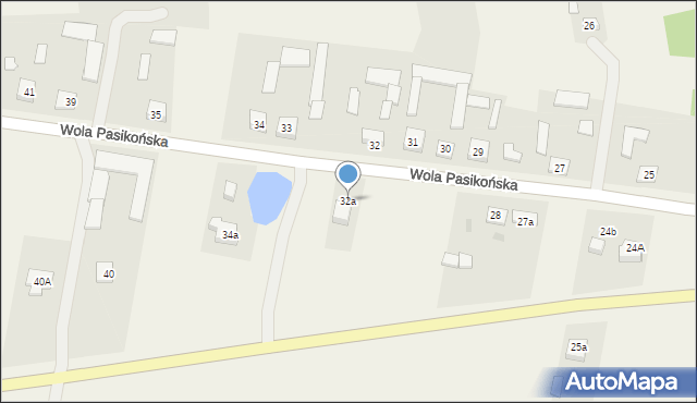 Wola Pasikońska, Wola Pasikońska, 32a, mapa Wola Pasikońska