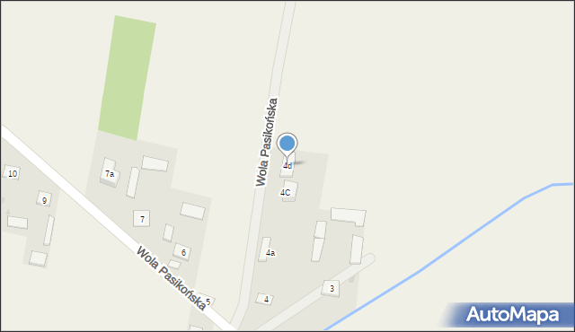 Wola Pasikońska, Wola Pasikońska, 4d, mapa Wola Pasikońska