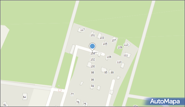 Wola Pieczyska, Wola Pieczyska, 104, mapa Wola Pieczyska